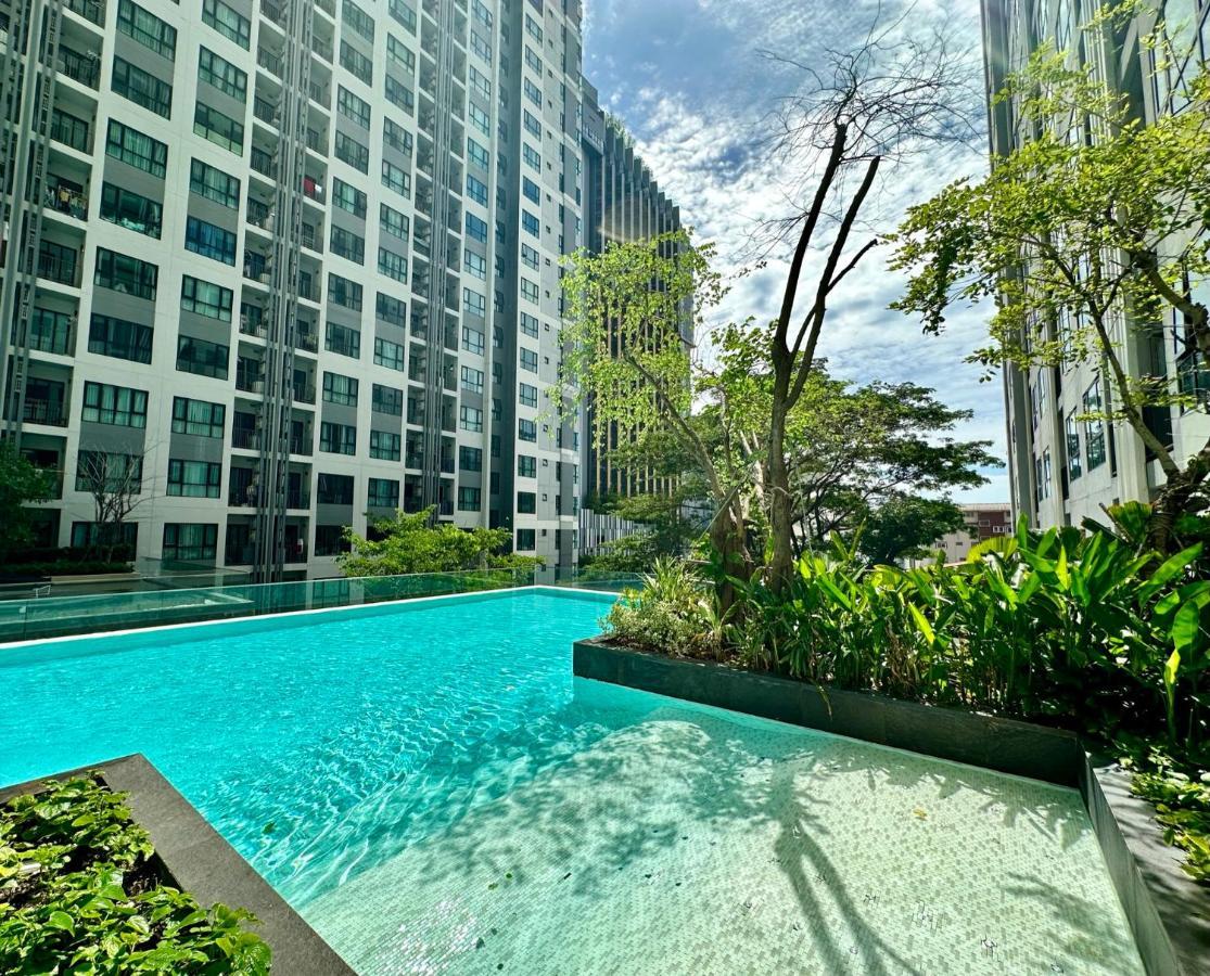 Best Location Condo With Swimming Pool, Gym, Sauna, Washing Mashine, Fast Internet In Central Of Патая Екстериор снимка